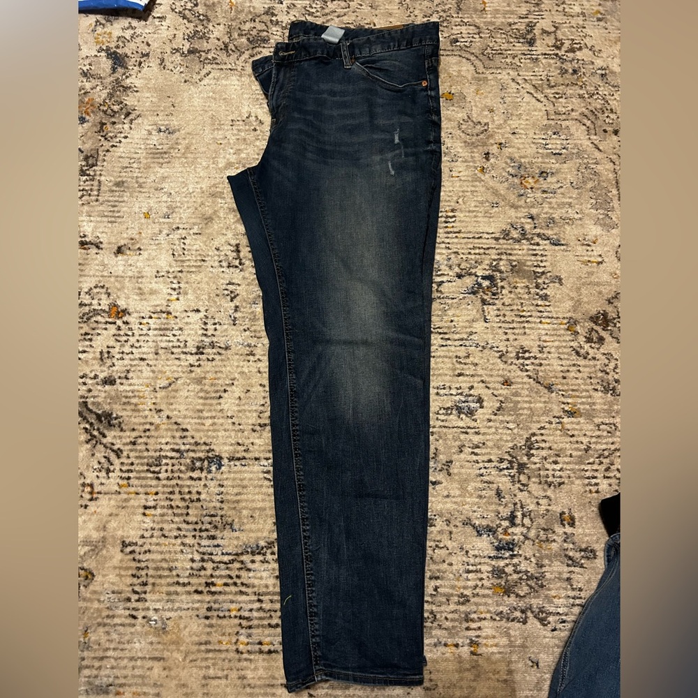 H&M Women's Dark Blue Skinny Jeans